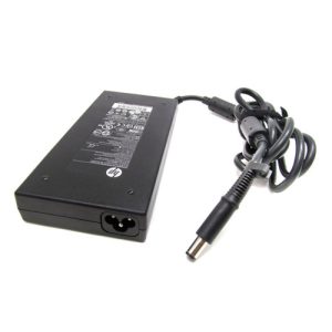 Original HP 120 Watt Smart AC Adapter, SLIM, 7.4mm Connector (Includes 0.5m Power Cord)